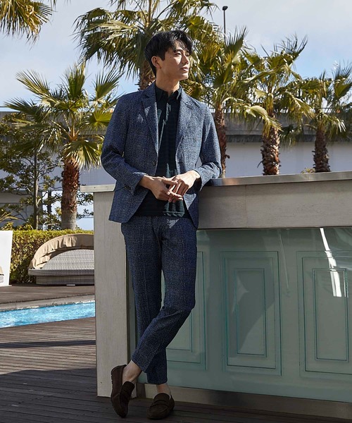 UNION STATION（ユニオンステーション）の「ストレッチポリJQDボーダーポロ（ポロシャツ・メンズ・ブラック/グレー/ネイビー・M/L/LL）」の6枚目の写真