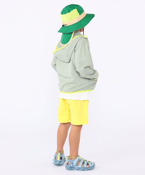 SHIPS（シップス）の「SHIPS KIDS:100～130cm /〈UVカット〉ジップ パーカ（パーカー・キッズ・ベージュ/ライトグリーン・100/110/120/130）」の11枚目の写真
