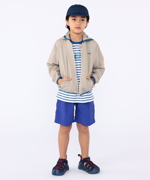 SHIPS（シップス）の「SHIPS KIDS:100～130cm /〈UVカット〉ジップ パーカ（パーカー・キッズ・ベージュ/ライトグリーン・100/110/120/130）」の18枚目の写真
