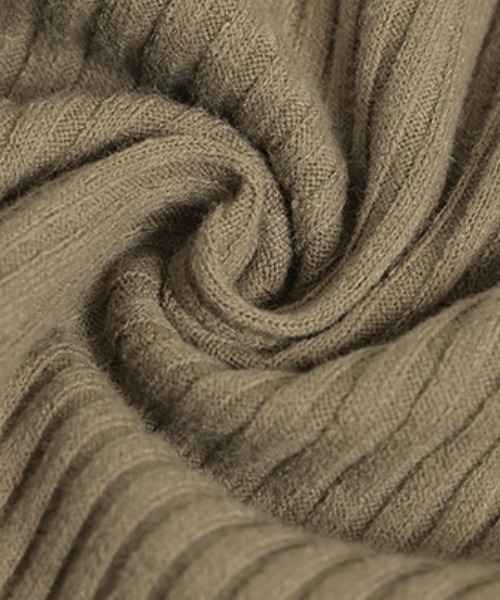 HUG.U（ハグユー）の「「セルフカット可能」 リブナロースカート（スカート・レディース・ブラック/ダークブラウン/ダークグレー/オリーブ/オフホワイト/グリーン/ブルー・M/L）」の16枚目の写真