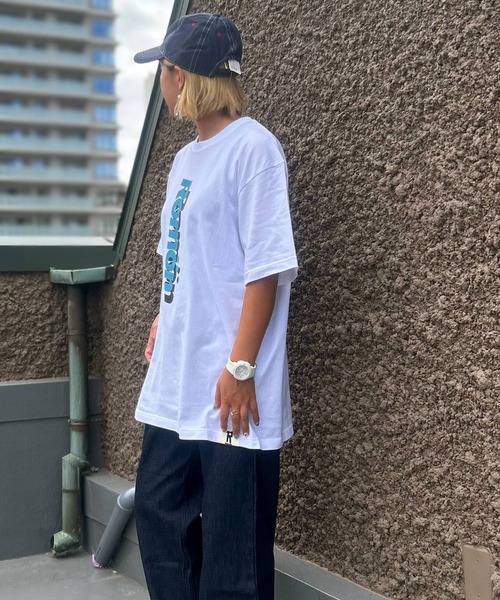 GREEN BOWL(グリーンボウル)の「Romon S/S T-shirts(タテRomon)(Tシャツ/カットソー・メンズ・ホワイト・L/M)」の6枚目の写真