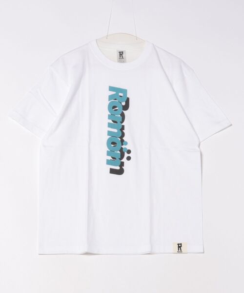 GREEN BOWL(グリーンボウル)の「Romon S/S T-shirts(タテRomon)(Tシャツ/カットソー・メンズ・ホワイト・L/M)」の8枚目の写真