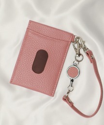 MAISON SHOJIFUJITA PIEACE ピンク 定期入れ マリークワント MARY QUANT ビッグデイジーパッチ シングルパス