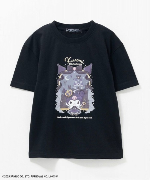 sanrio characters【クロミ マイメロ】 周年記念アートTシャツ