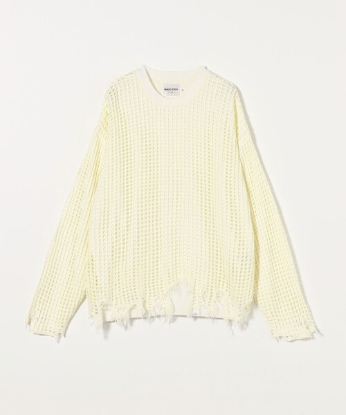 MAGIC STICK(マジックスティック)の「<MAGIC STICK> プレデター ロングスリーブ Tシャツ(Tシャツ/カットソー・メンズ・オフホワイト/ブラック・M/L)」の2枚目の写真