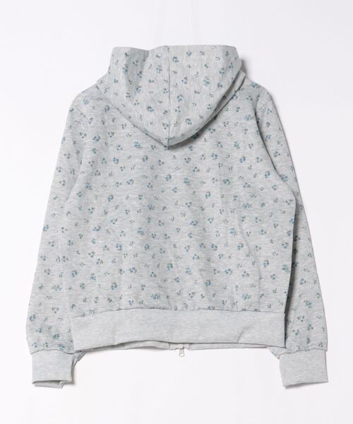 CERCA(チェルカ)の「HALEY PESCA/フラワープリント ダブルジップパーカー(パーカー・レディース・グレー/アイボリー・SMALL/LARGE/MEDIUM)」の21枚目の写真