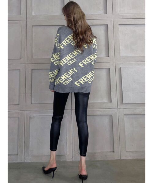 GYDA(ジェイダ)の「ハイウエストKNEE ZIPレギンス(その他パンツ・レディース・ブラック・SMALL)」の12枚目の写真