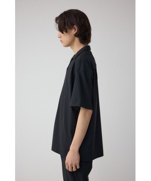 AZUL by moussy(アズールバイマウジー)の「ダイヤモンドストレッチ開襟シャツ(シャツ/ブラウス・メンズ・ダークグリーン/ブラック/ライトブルー/ライトグレー・MEDIUM/LARGE)」の8枚目の写真