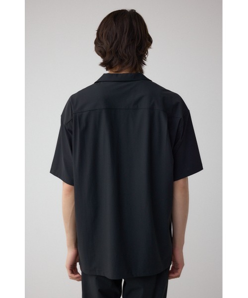 AZUL by moussy(アズールバイマウジー)の「ダイヤモンドストレッチ開襟シャツ(シャツ/ブラウス・メンズ・ダークグリーン/ブラック/ライトブルー/ライトグレー・MEDIUM/LARGE)」の9枚目の写真
