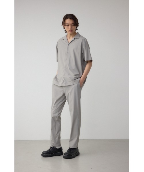 AZUL by moussy(アズールバイマウジー)の「ダイヤモンドストレッチ開襟シャツ(シャツ/ブラウス・メンズ・ダークグリーン/ブラック/ライトブルー/ライトグレー・MEDIUM/LARGE)」の15枚目の写真