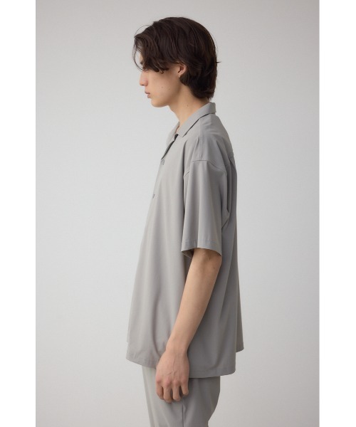 AZUL by moussy(アズールバイマウジー)の「ダイヤモンドストレッチ開襟シャツ(シャツ/ブラウス・メンズ・ダークグリーン/ブラック/ライトブルー/ライトグレー・MEDIUM/LARGE)」の17枚目の写真
