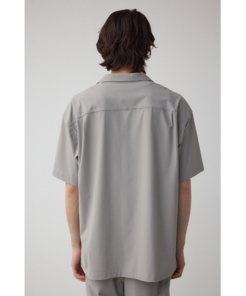 AZUL by moussy(アズールバイマウジー)の「ダイヤモンドストレッチ開襟シャツ(シャツ/ブラウス・メンズ・ダークグリーン/ブラック/ライトブルー/ライトグレー・MEDIUM/LARGE)」の18枚目の写真