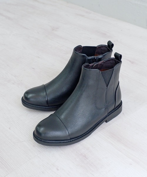 セール】サイドゴアショートブーツ/6729（ブーツ）｜MODE KAORI