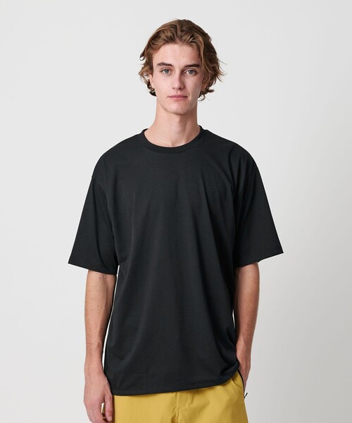 California General Store（California General Store）の「＜CGS.＞ リサイクル ポリエステル ラック Tシャツ-吸水速乾 紫外線軽減-（Tシャツ/カットソー・メンズ・ホワイト/ブラック/グレー・S/M/L/XL）」の4枚目の写真