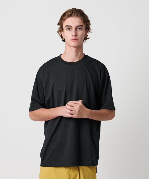 California General Store（California General Store）の「＜CGS.＞ リサイクル ポリエステル ラック Tシャツ-吸水速乾 紫外線軽減-（Tシャツ/カットソー・メンズ・ホワイト/ブラック/グレー・S/M/L/XL）」の5枚目の写真