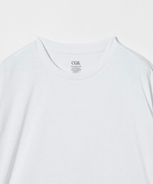 California General Store（California General Store）の「＜CGS.＞ リサイクル ポリエステル ラック Tシャツ-吸水速乾 紫外線軽減-（Tシャツ/カットソー・メンズ・ホワイト/ブラック/グレー・S/M/L/XL）」の17枚目の写真