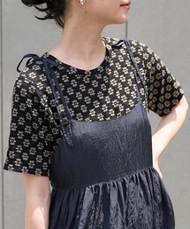 フラワーストレッチ Tシャツ