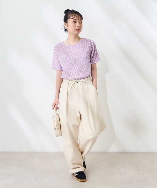 セール】フラワーストレッチ Tシャツ（Tシャツ/カットソー）｜FREAK'S