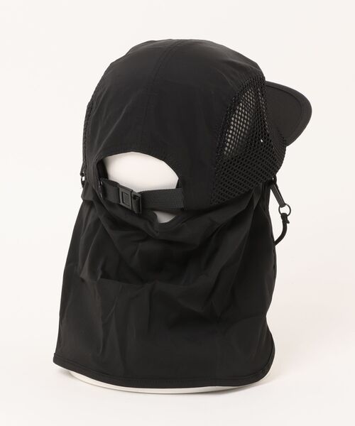 POLeR（ポーラー）の「POLeR/ポーラー キャップ 2WAY DRAW+SUNGUARD CAP 251MCV0030（キャップ・メンズ・ライトオリーブ/ブラック・FREE）」の3枚目の写真