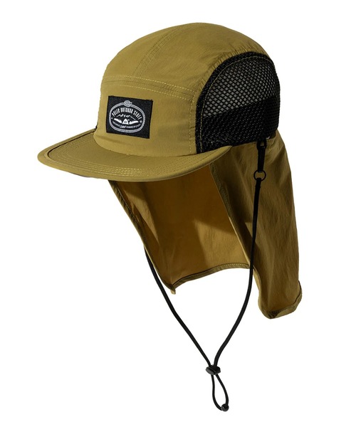 POLeR（ポーラー）の「POLeR/ポーラー キャップ 2WAY DRAW+SUNGUARD CAP 251MCV0030（キャップ・メンズ・ライトオリーブ/ブラック・FREE）」の2枚目の写真