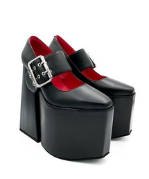 スクエアヒール 厚底パンプス Charla Tedrick│Jeffrey Campbell