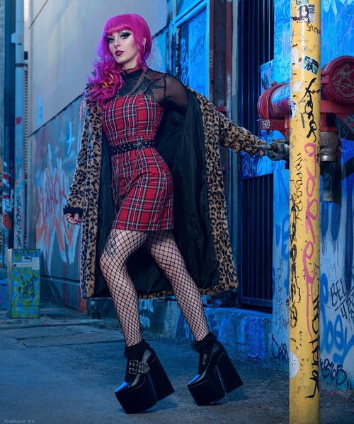 スクエアヒール 厚底パンプス Charla Tedrick│Jeffrey Campbell