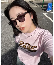 BGL（ビージーエル）の「LEOPARD LOGO TEE（Tシャツ/カットソー）」