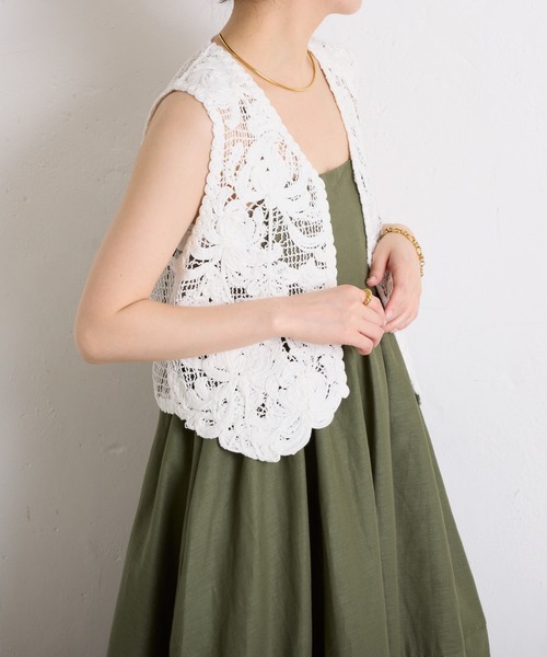 ADAWAS（アダワズ）の「ADAWAS/BALLOON DRESS（ワンピース・レディース・グリーン・36）」の9枚目の写真