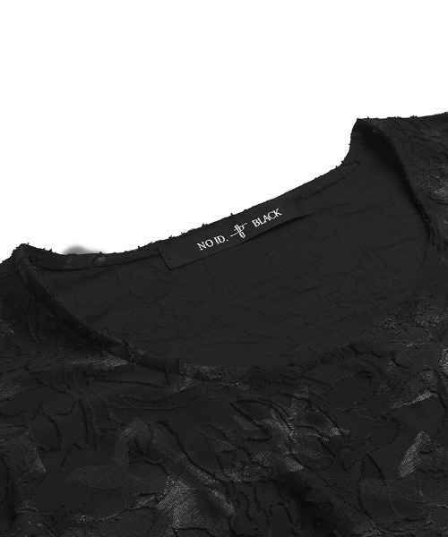 NO ID.（ノーアイディ）の「mta570-ﾄﾞﾚｰﾌﾟｽﾘｰﾌﾞﾚｽ-PO プルオーバー（タンクトップ・メンズ・ブラック/ホワイト・ONE SIZE）」の15枚目の写真