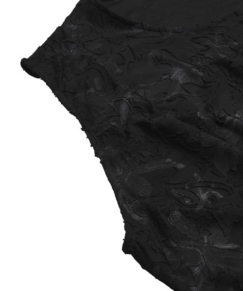 NO ID.（ノーアイディ）の「mta570-ﾄﾞﾚｰﾌﾟｽﾘｰﾌﾞﾚｽ-PO プルオーバー（タンクトップ・メンズ・ブラック/ホワイト・ONE SIZE）」の14枚目の写真