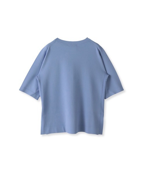 la.f…(ラエフ)の「Tシャツ風ニットプルオーバー≪手洗い可能≫(ニット/セーター・レディース・ホワイト/イエロー/ブルー/ブラック/ブルー系その他/グリーン/ボルドー・9号)」の17枚目の写真