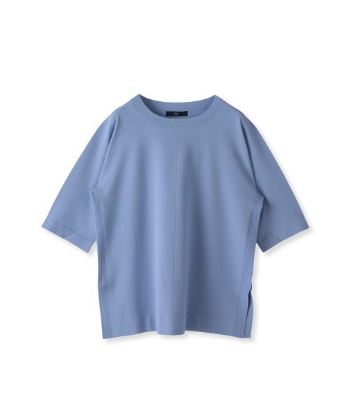 la.f…(ラエフ)の「Tシャツ風ニットプルオーバー≪手洗い可能≫(ニット/セーター・レディース・ホワイト/イエロー/ブルー/ブラック/ブルー系その他/グリーン/ボルドー・9号)」の13枚目の写真