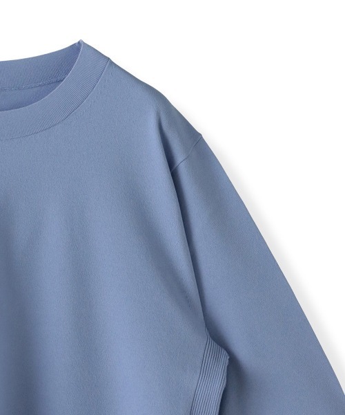 la.f…(ラエフ)の「Tシャツ風ニットプルオーバー≪手洗い可能≫(ニット/セーター・レディース・ホワイト/イエロー/ブルー/ブラック/ブルー系その他/グリーン/ボルドー・9号)」の11枚目の写真