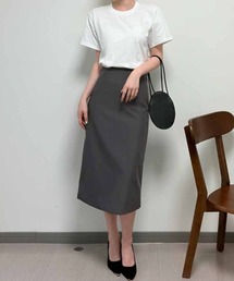 タイトスカート ペンシルスカート裏地付き