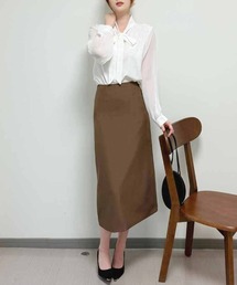 タイトスカート ペンシルスカート裏地付き