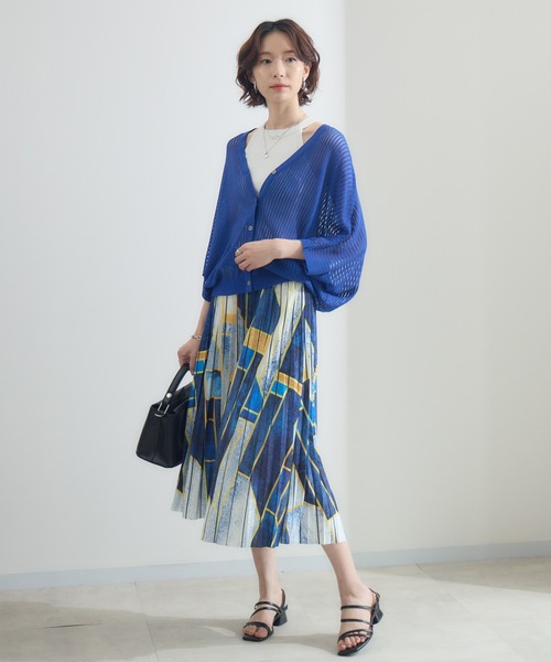 Paradise Picnic（パラダイスピクニック）の「メッシュドルマンカーデ（カーディガン/ボレロ・レディース・ブラック/ホワイト/ベージュ・FREE）」の7枚目の写真