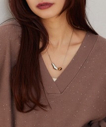 メタルモチーフネックレス 495883