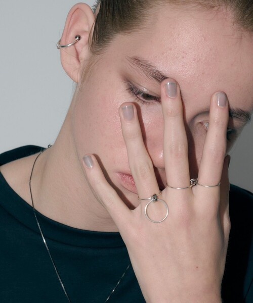 and cloud（アンドクラウド）の「[meethod / and cloud] Charm Ring（リング・レディース・シルバー系その他・S/M）」の8枚目の写真