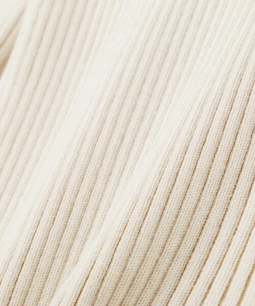 FREE'S MART（フリーズマート）の「配色リブショート丈ニットパーカーⅡ（パーカー・レディース・ホワイト/ブラウン/グレー・FREE）」の13枚目の写真