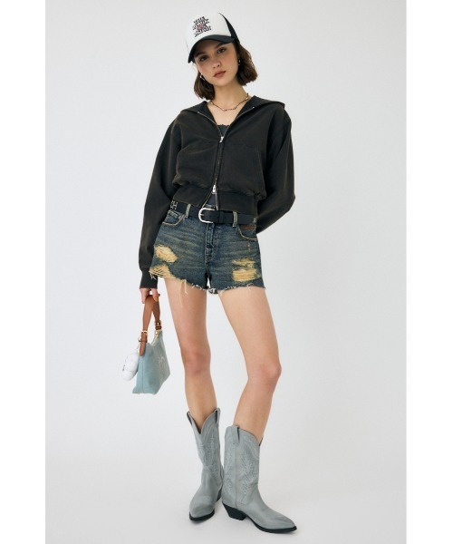 MOUSSY（マウジー）の「BEP HEART RHINESTONE バッグ