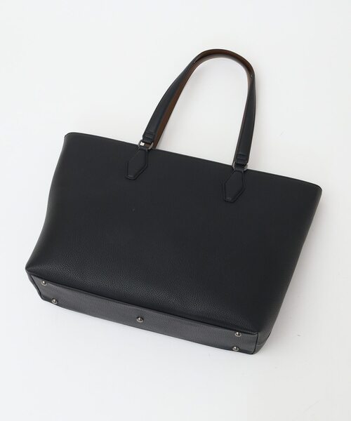 MEN'S MELROSE（メンズメルローズ）の「PUレザートートバッグ（トートバッグ・メンズ・ブラック・9）」の8枚目の写真