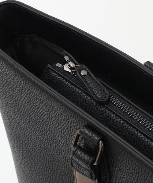 MEN'S MELROSE（メンズメルローズ）の「PUレザートートバッグ（トートバッグ・メンズ・ブラック・9）」の9枚目の写真