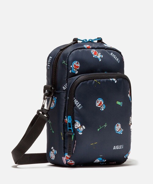 AIGLE（エーグル）の「【ドラえもん】 ひみつ道具 ショルダーポーチ（ショルダーバッグ・レディース・ダークネイビー・FREE）」の2枚目の写真