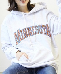 【CHICHI】PARAMUS MINNESOTA LOGO / パラマス ミネソタ アーチロゴ 配色刺繍 パーカー