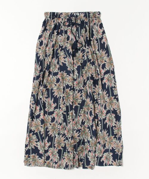 Kahiko(カヒコ)の「【Kahiko】カイルアロングスカート(スカート・レディース・ブラック/ホワイト/ネイビー/ベージュ/ターコイズブルー・FREE)」の5枚目の写真