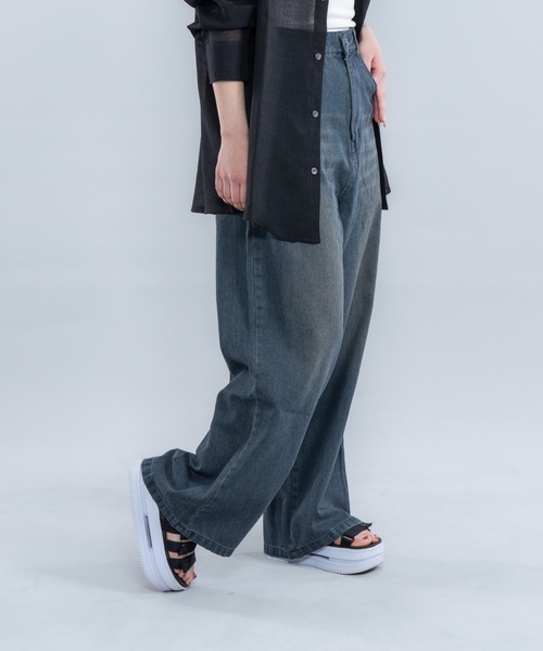 En serio TOKYO(エンソリオトーキョー)の「ワイドバギーデニムパンツ(その他パンツ・メンズ・ブルー/ブラック/ネイビー・MEDIUM/LARGE/X-LARGE/XX-LARGE)」の12枚目の写真