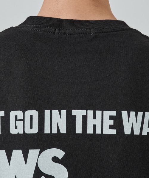 F-LAGSTUF-F（フラグスタフ）の「JAWS  DONT GO TEE（Tシャツ/カットソー・メンズ・ブラック・L/M）」の6枚目の写真