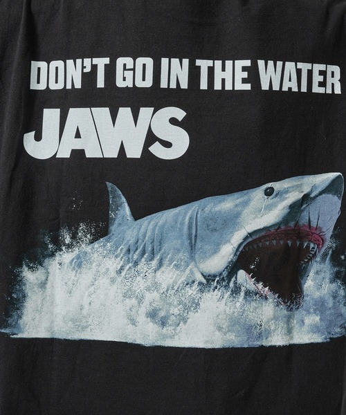 F-LAGSTUF-F（フラグスタフ）の「JAWS  DONT GO TEE（Tシャツ/カットソー・メンズ・ブラック・L/M）」の7枚目の写真
