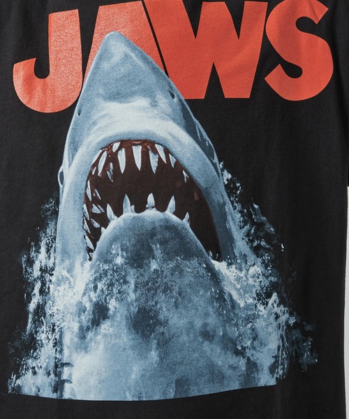 F-LAGSTUF-F（フラグスタフ）の「JAWS  DONT GO TEE（Tシャツ/カットソー・メンズ・ブラック・L/M）」の11枚目の写真