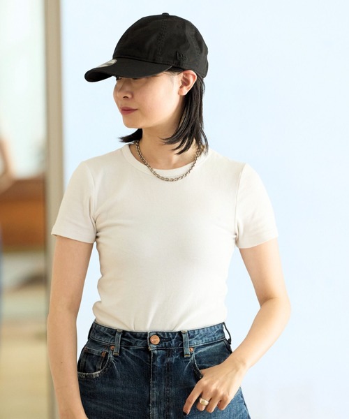 MICA&DEAL(マイカ&ディール)の「【MICA×NEW ERA/マイカ×ニューエラ】コットンキャップ(キャップ・レディース・ブラック・フリー)」の8枚目の写真